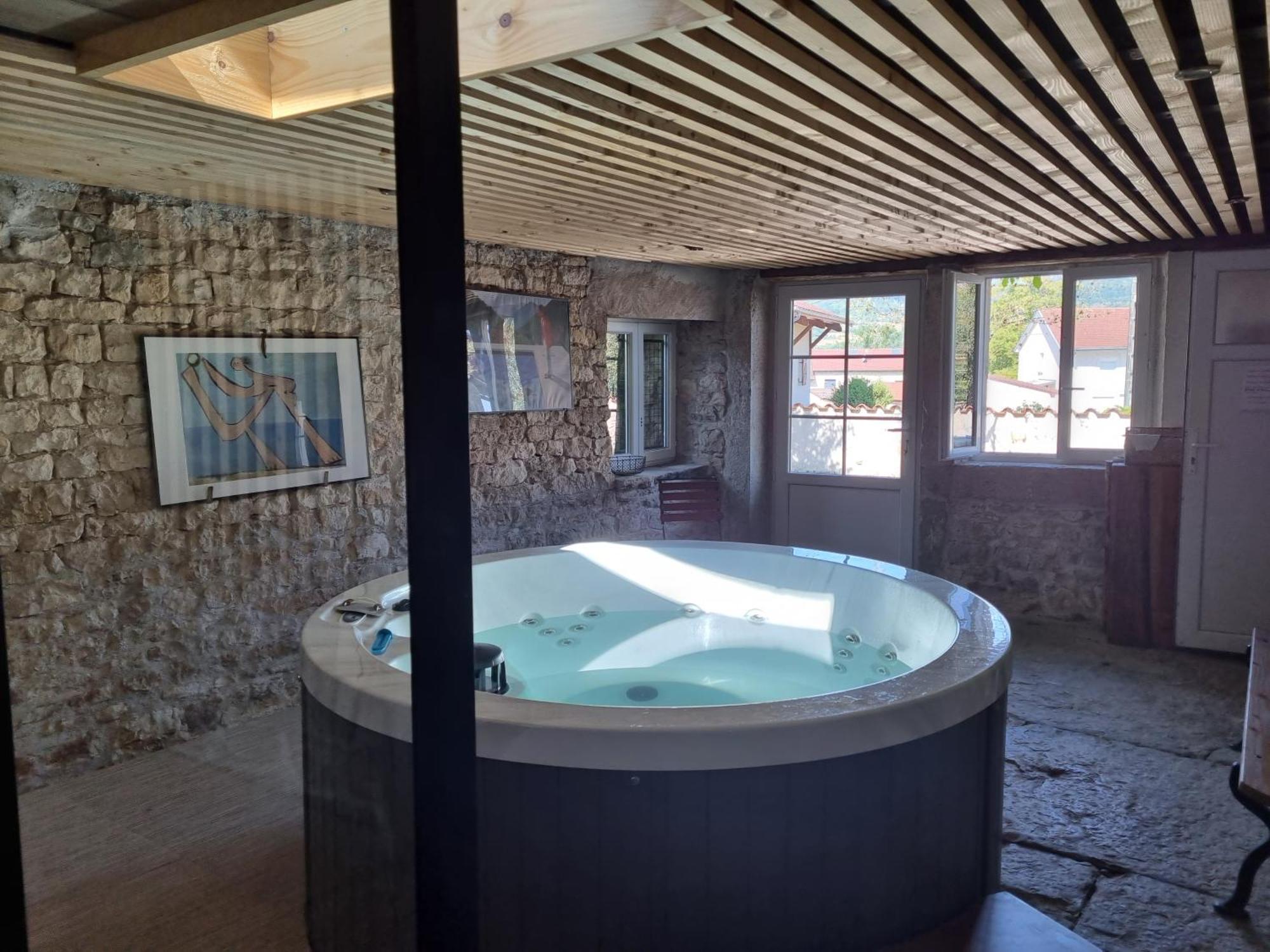 Gite De L'Ancheronne 12 Couchages Spa Villa Lavans-sur-Valouse Eksteriør billede